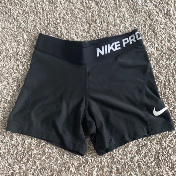 Black Nike Pro spandex | Size Small Petite - Picture 1 of 6